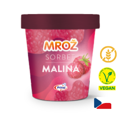 Mroz sorbet malina